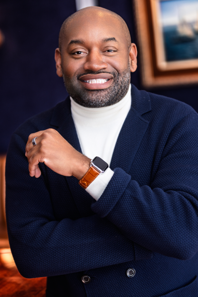 Photo of Lavae McClinnahan, owner of Montauk Redondo Beach. Learn about his career pivot to entrepreneurship - from luxury branding to hospitality.